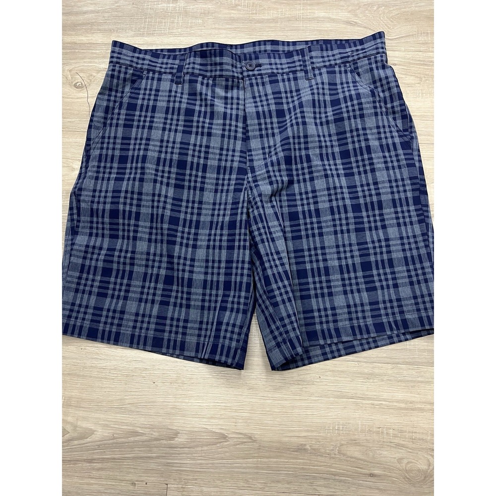 Men's‎ Golf Rorie Whelan Shorts Size 38 Blue Plaid
